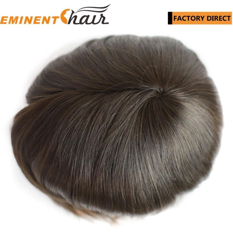 Apollo Instant Delivery Human Hair Men′s Stock Hairpieces