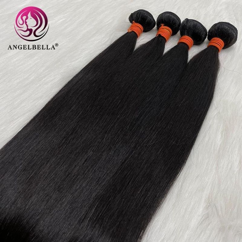 Natural Black 100% Remy Straight Brazilian Hair Remy Clip in Hair Extensions Double Drawn Remy Virgin Hair