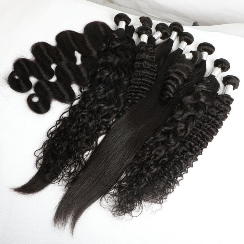 100 % Raw Cuticle Aligned Hair Bulk Hair Straight Brazilian Hair