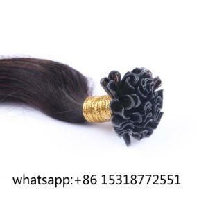 Natural Color# Virgin Hair U-Tip Hair Extension Human Hair