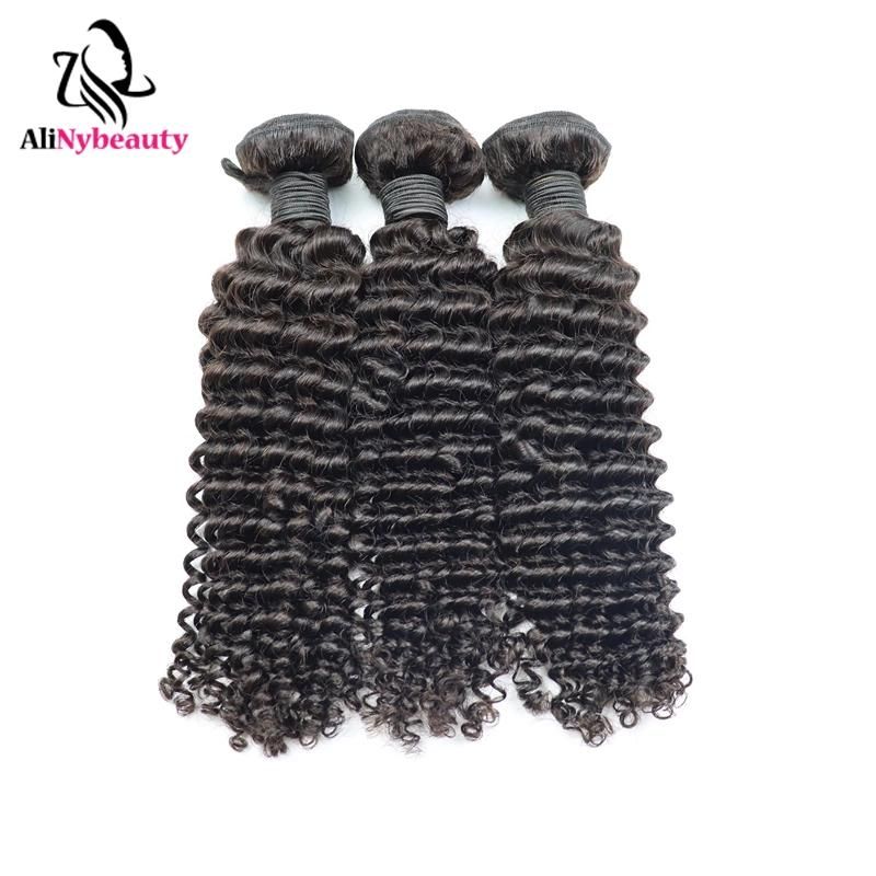 Alinybeauty Free Sample Double Drawn Cuticle Aligned Hair, Brazilian Hair Manufacturer, Human Hair Extension Bundle