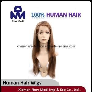Fashion Silkly Virgin Human Hair Lady Ful Lace Wig