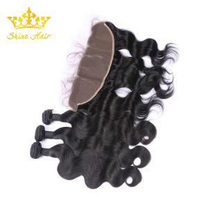 Body Wave Brazilian and Indian Virgin Remy Human Hair Weave with Frontal