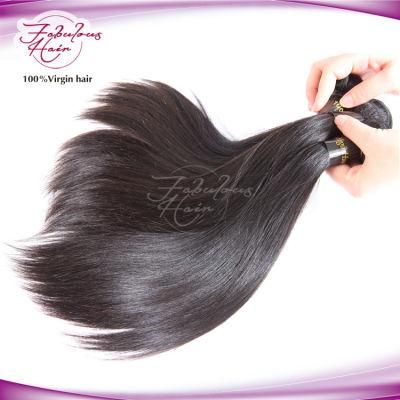 Cuticle Aligned Natural Color Straight Long Virgin Raw Indian Hair
