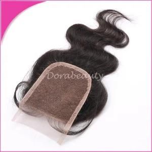 Wholesale Peruvian Human Virgin Hair Body Wave Lace Closure