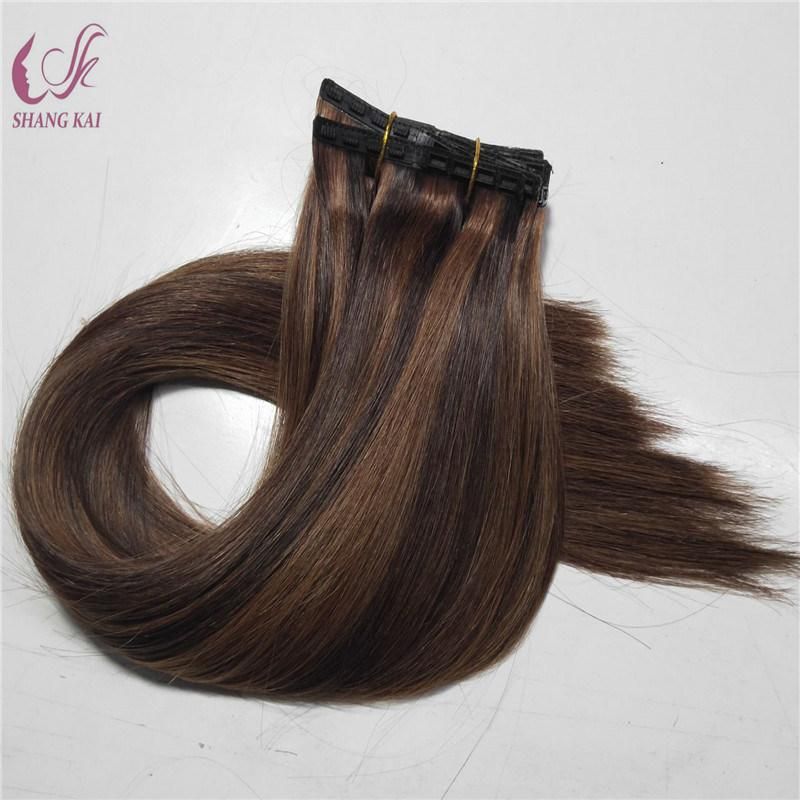 Magnetic Tape in Extensions Human Ponytail Hair Button Tapes in Hair