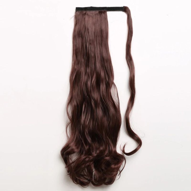 Ombre Blond 24inch Hair Extension Brazilian Hair Ponytail Human Hair Extensions