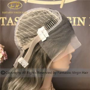 100% Chinese Virgin/Remy Human Hair Full/Frontal Lace Wig with Solon Color Skills