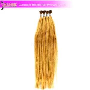 Pre-Bonded Stick I-Tip Hair Indian Human Hair Extension