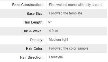 Fine Welded Mono with Poly Around Hair Extension