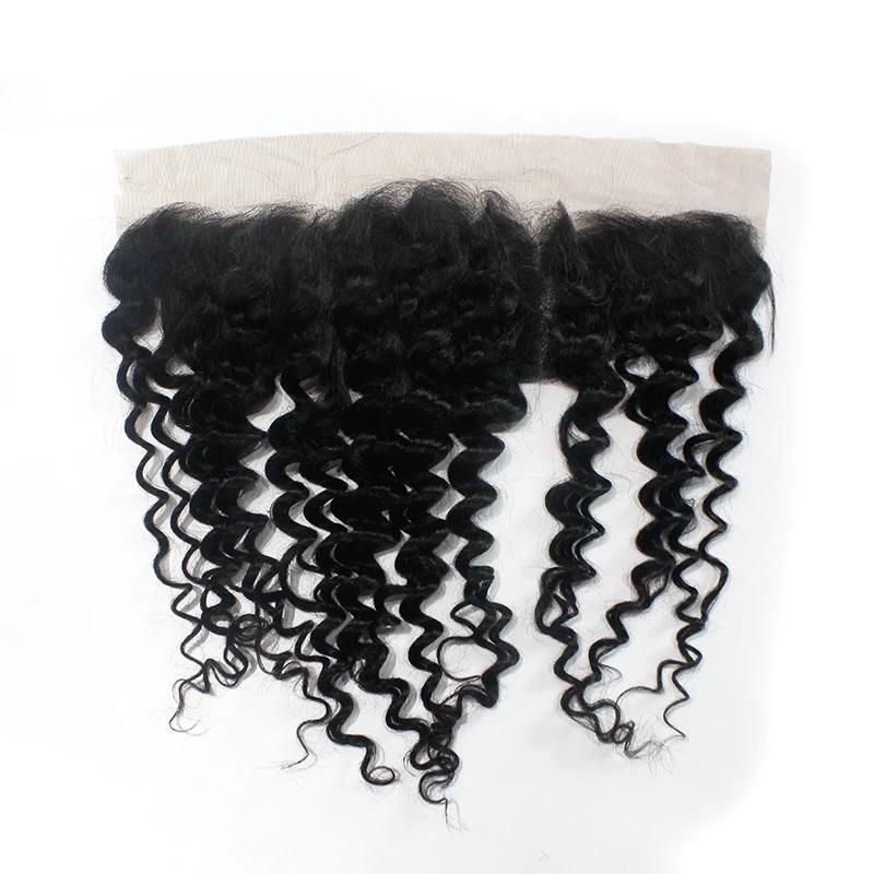 Wendyhair Deep Wave Brazilian Frontal Closure Human Hair
