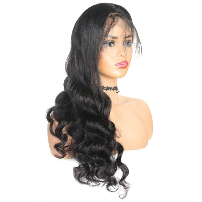 Kbeth Wig Human Hair Body Wave Virgin Extension Weave Hair 100% Virgin Brazilian Natural Remy Hair Wigs with HD Lace Closure