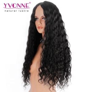 180% Density Brazilian Virgin Hair Body Wave Full Lace Wig Color #1b