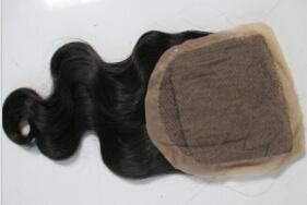 100% Human Hair Full Lace Frontal Closures 13X4 Silk Base Full Lace Frontal Closures