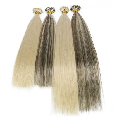 12A Virgin Unprocessed Hair Indian Remy Flat Tip Hair Extension