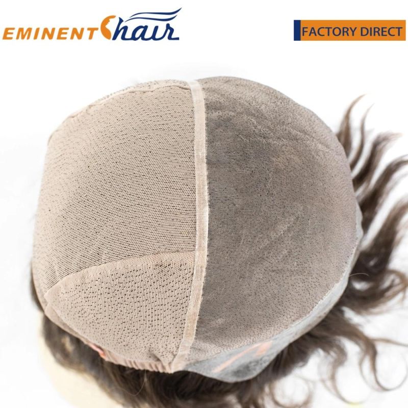 Custom Brown Color Women Hair Pieces Human Hair Lace Wig