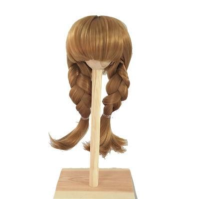 Heat Resistant Long Straight Curly Hair Wigs for 1/6 BJD Doll 60cm Straight Curly Girl Doll Wholesale