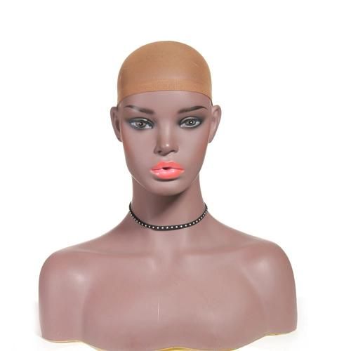 Skin Tone Color Stretchy Nylon Close End Wig Caps