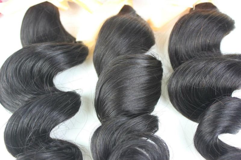 Curly Loose Wave 100% Brazilian Remy Human Hair Weft 7A 8A 9A 10A Hair Extension