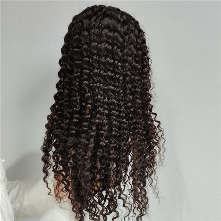 Wholesale 100% Mink Remy Cuticle Aligned Deep Wave Brazilian Headband Wig Human Hair Wigs for Black Women