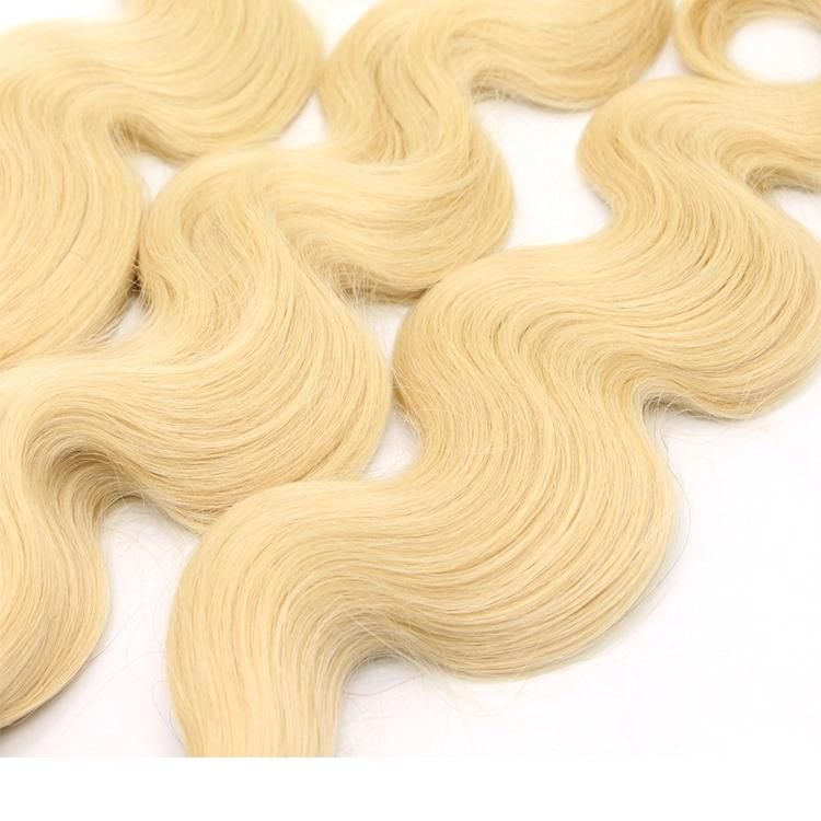 Hair Manufacturer Human Hair Wigs 613 Body Wave Bundles Attachment