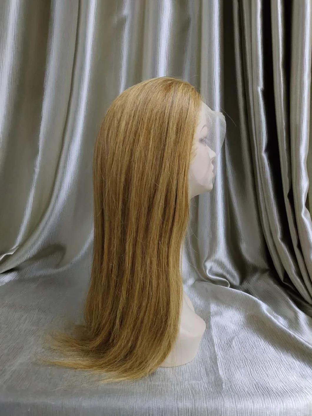 No Tangle Human Hair Full Lace Charming Silk Top Wig
