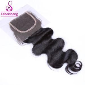 Hot Selling Very Smooth Top Standard Virgin Brazilian Body Wave Lace Closures