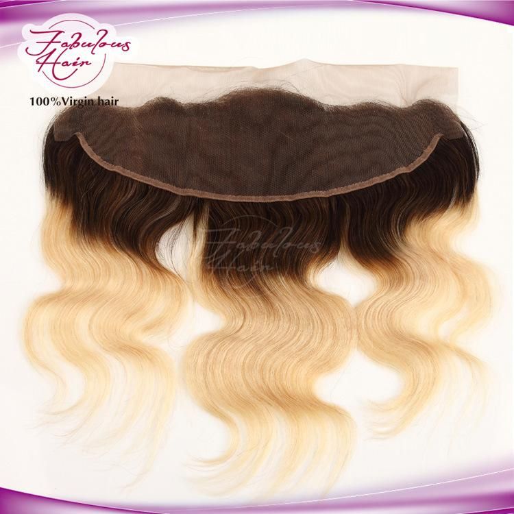 Real Hair 1b/613 Brazilian Body Wave Ombre Frontal for Women