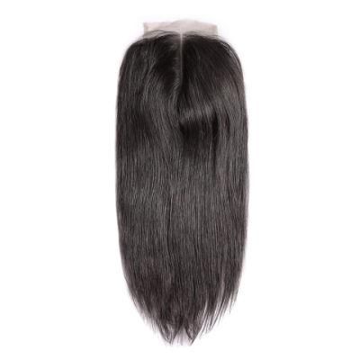 Kbeth Human Hair Toupees 4*4 for Christmas Gift 100% Virgin 4X4 Middle Free Part HD Lace Frontal Cheapest 16 Inch Straight Closure Fast Shipping