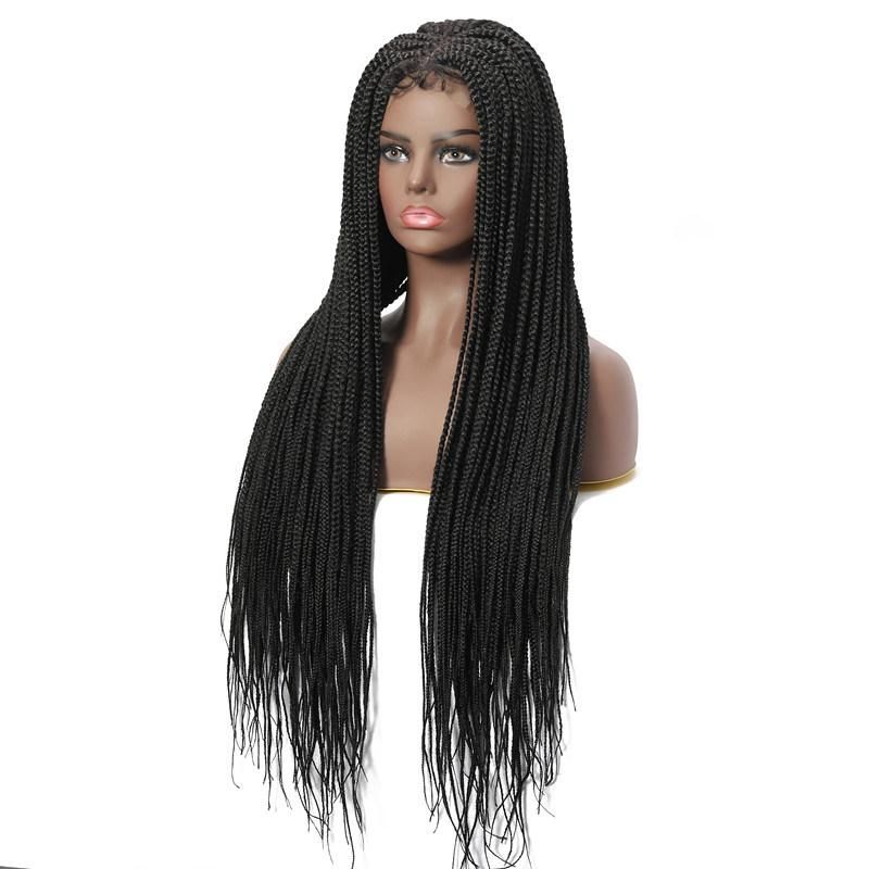 Synthetic Hair Wigs 4*4 Lace Closure Braiding Wigs 30inch Braiding Wigs