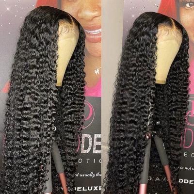 Wholesale Virgin Raw Human Hair Deep Wave Curly Bodywave Headband Wig Human Hair