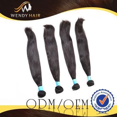 Wholesale No Tangle Virgin Indian Straight Human Hair