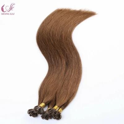 Factory Manufacturer Price Soft Silky Remy Keratin Bonded U Tip Hair