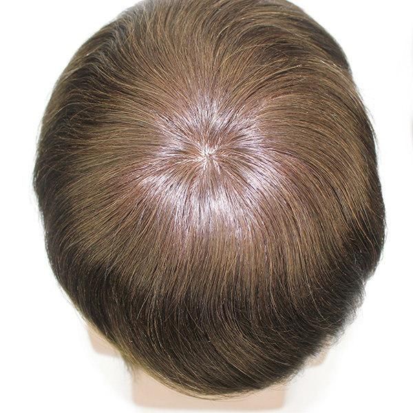 Lw3035 Silk Top Base Lace Front Hair Toupee