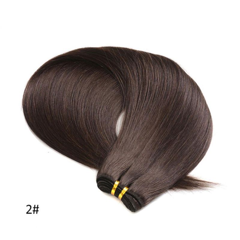 Brazilian Human Hair Bundle Straight Hair Weave Bundles 10"-30" Virgin Remy Hair Extensions Brown