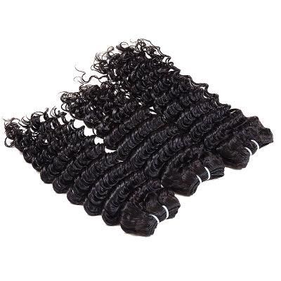 10A Grade Brazilian Virgin Hair 4 Bundles Deals Brazilian Deep Wave Hair Beauty Hair Products Unprocessed Brazilian Human Hair
