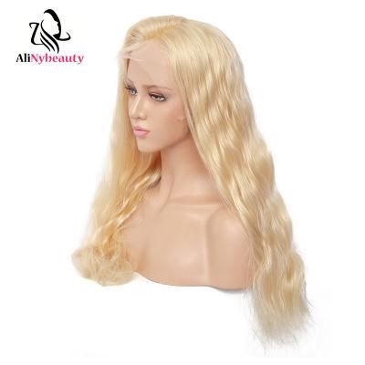 Cheap 613 Blonde Indian Human Hair Weave Lace Front Wig
