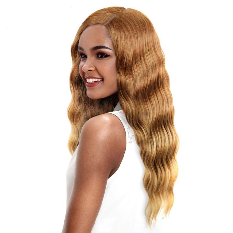 Water Wave Brazilian Human Hair Bundles Hair Extensions Ombre Blond Remy Hair Weave Bundles 20 Inches
