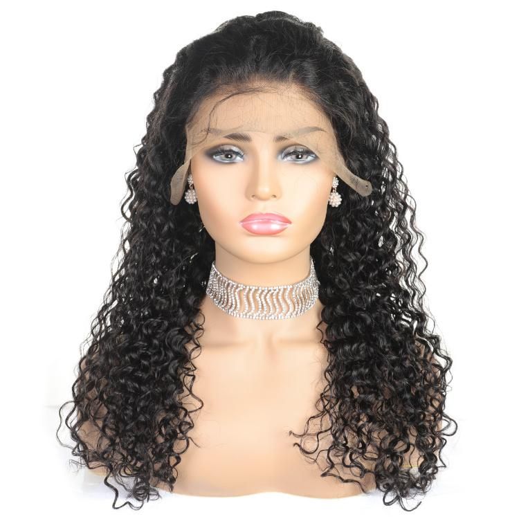 Wholesale 4X4 Lace Frontal Wig Kinly Curly Human Hair Wigs