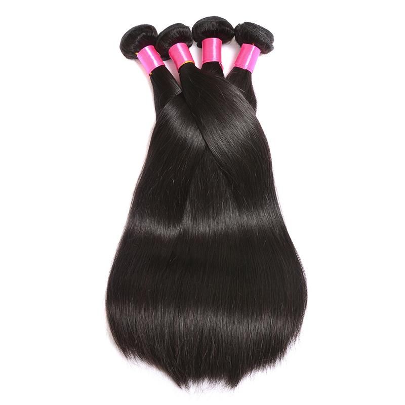 Top Quality 10A 100% Virgin Raw Unprocessed Hair Extension Single Donor Remy Straight Hair Bundles