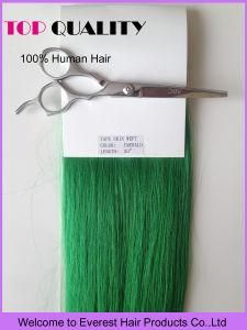 # Emerald PU Hair Weft Skin Tape Brazilian Human Hair Extensions