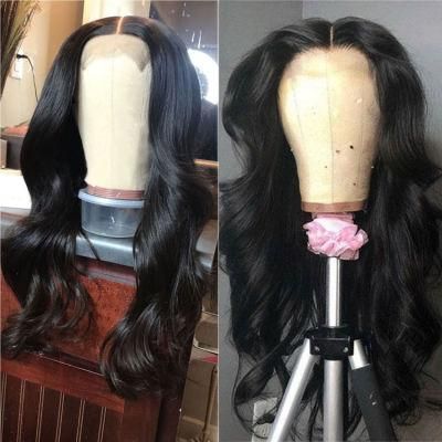 180 Density Pre Plucked Bleached Knots 30 Inch Human Hair Full Lace Front Wig for Women