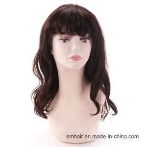 Evermagic High Quality Hot Selling 2# Color 130% Density Human Full Lace Body Wave Hair Wig