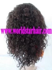 Indian Remy Hair Lace Wig, Curly Hair