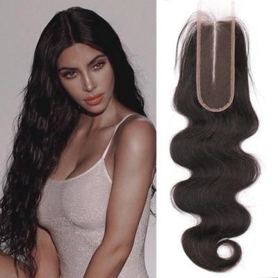 Kbeth Hot Selling Kim K 2X6 Closure Body Wave Virgin Human Hair 2X6 Lace Closure Wholesale Brazilian Hair Swiss Lace Closure
