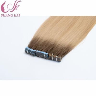 Wholesale Best Quality Natural Hair Ponytail Cuticle Aligned Hair Tape Hair Extension