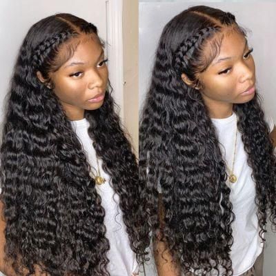 13x4 HD Lace Front Wigs Deep Wave Human Hair Wigs 180%