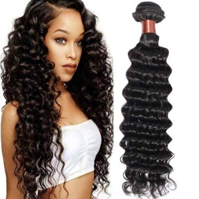 Kbeth Brazilian Human Hair Deep Wave Weave Bundles, 8-30inch 100% Virgin Human Hair, Cuticle Aligned Brazilian Human Hair Bundles Ready Ship