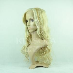 100% Africa Hair Front Lace Wig (Kinsofa 243211-1)