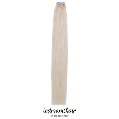Human Tape Natural Unprocessed Double Drawn Aligned Factory Full Ends Hair Extensions
